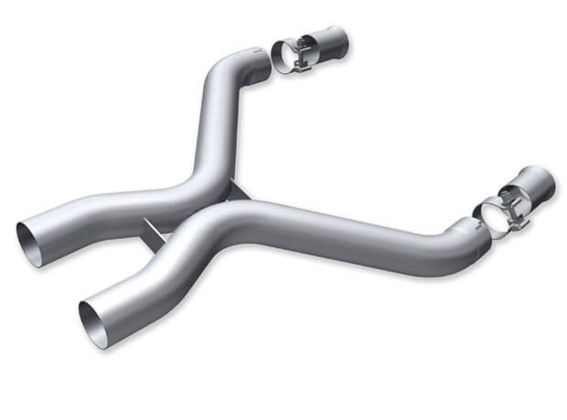 X-pipe FORD MUSTANG 5.4L SC V8 MT, 11-12