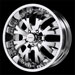 VERDE V47-Exo 5Lug Chrome