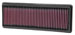 K&N Air Filter 33-2487 для FIAT 500 2012 1.4L L4 F/I