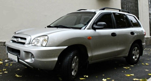 Защита двигателя и КПП Hyundai Santa FE, 2.2, 2.7, 2001-2006