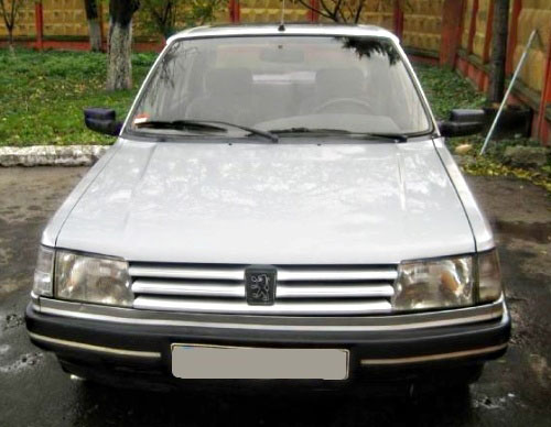 Защита двигателя и КПП Peugeot 309, 1.4, 1985-1993