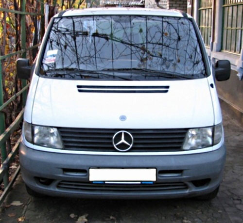 Защита двигателя и КПП Mercedes-Benz Vito D, 2.0, 2.3, 1996-2003
