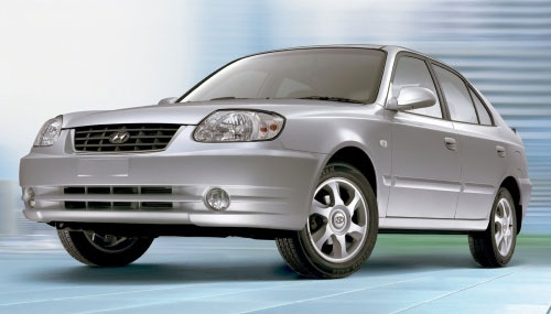 Защита двигателя и КПП Hyundai Accent II, 1.3,  2000-2005