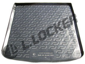 Коврик в багажник Audi A4 avant (08-) (пластиковый) L.Locker