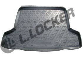 Коврик в багажник Chevrolet Cruze sedan (09-) (пластиковый) L.Locker