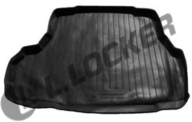 Коврик в багажник Chevrolet Epica sedan (06-) (пластиковый) L.Locker