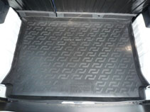 Коврик в багажник Citroen Berlingo (96-) пассажирский (пластиковый) L.Locker