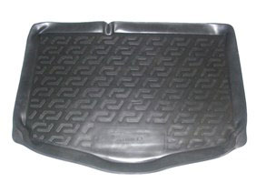 Коврик в багажник Citroen C3 hatchback (02-) (пластиковый) L.Locker