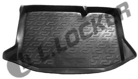 Коврик в багажник Ford Fiesta (08-) (пластиковый) L.Locker