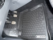 Коврики в салон Ford Focus II (05-) (полимерные) L.Locker