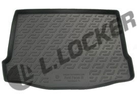 Коврик в багажник Ford Focus III hatchback (11-) (пластиковый) L.Locker