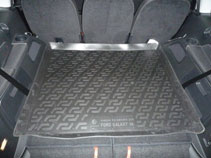 Коврик в багажник Ford Galaxy (06-) (пластиковый) L.Locker