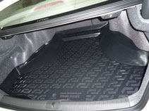 Коврик в багажник Honda Accord sedan (08-) (пластиковый) L.Locker