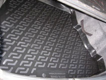 Коврик в багажник Honda Accord sedan (03-07) (пластиковый) L.Locker