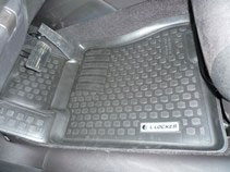 Коврики в салон Honda Accord (08-) (полимерные) L.Locker
