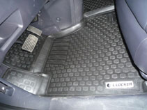 Коврики в салон Honda CR-V (06-) (полимерные) L.Locker
