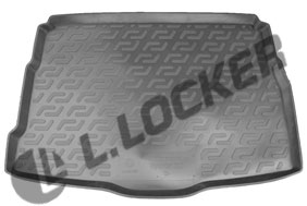 Коврик в багажник Hyundai i30 (12-) (пластиковый) L.Locker
