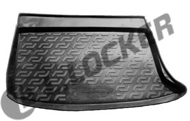 Коврик в багажник Hyundai i30 hatchback (07-) (пластиковый) L.Locker