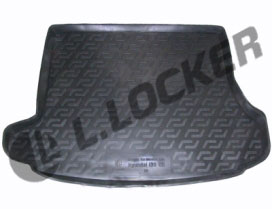 Коврик в багажник Hyundai i30 cw (08-) (пластиковый) L.Locker