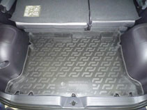 Коврик в багажник Hyundai Matrix (01-) (пластиковый) L.Locker