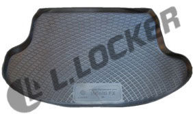 Коврик в багажник Infiniti FX (08-) (пластиковый) L.Locker