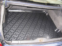 Коврик в багажник Iran Khodro Samand sedan (пластиковый) L.Locker