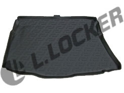 Коврик в багажник Kia Cee'd III hatchback (12-) luxe (пластиковый) L.Locker
