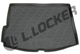 Коврик в багажник Opel Astra J GTC верхний (11-) (пластиковый) L.Locker
