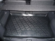 Коврик в багажник Opel Meriva (02-) (пластиковый) L.Locker