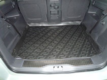 Коврик в багажник Opel Zafira (05-) (пластиковый) L.Locker