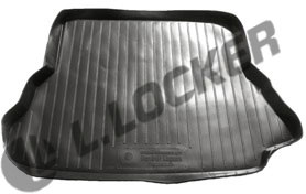 Коврик в багажник Renault Laguna hatchback (01-) (пластиковый) L.Locker