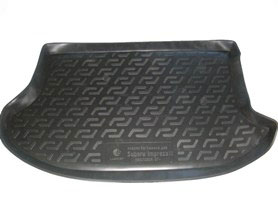 Коврик в багажник Subaru Impreza III hatchback (07-) (пластиковый) L.Locker