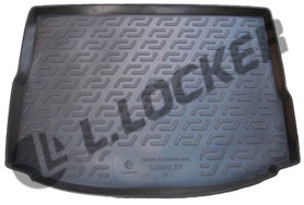 Коврик в багажник Subaru XV (11-) (пластиковый) L.Locker