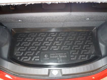 Коврик в багажник Suzuki Splash (08-) (пластиковый) L.Locker