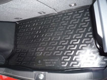 Коврик в багажник Suzuki SX4 hatchback (10-) (пластиковый) L.Locker