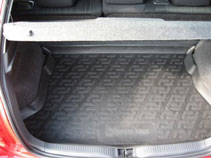 Коврик в багажник Toyota Auris (06-) (пластиковый) L.Locker