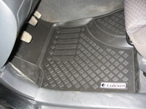 Коврики в салон Tоyota Avensis (02-08) (полимерные) L.Locker
