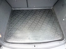 Коврик в багажник Volkswagen Touareg (10-) (пластиковый) L.Locker