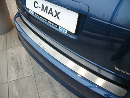 Накладка на задний бампер NataNiko для Ford C-Max 