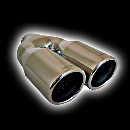 Насадка ProSport двойная Dвх 52, Dвых 2х76mm (дл240mm) BLT108-01