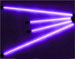 Комплект неоновой подсветки (4 трубки) фиолетовый