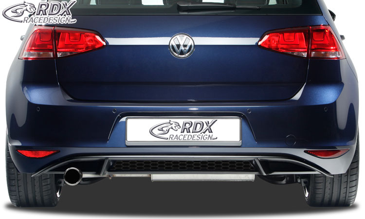 RDX Задняя накладка бампера VW Golf 7 center part 