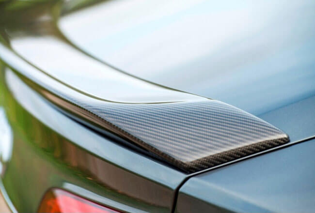 Задний спойлер для Audi A8, S8 D4 4H Facelift (2013-…). Карбон.