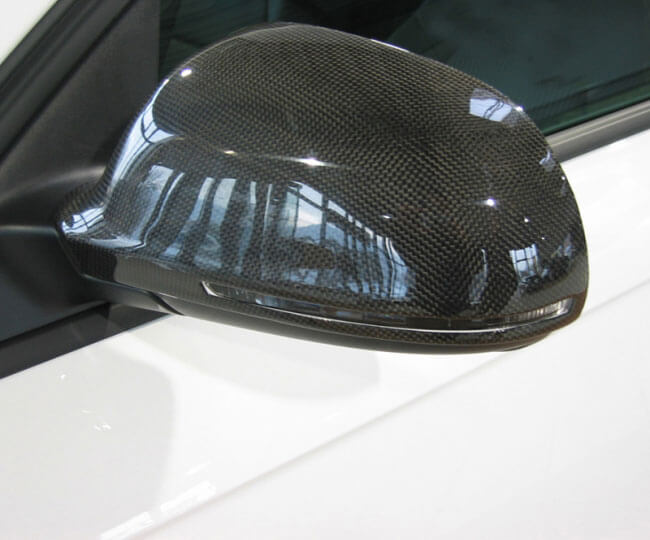 Карбоновые накладки на зеркала Audi A8 D4 4H (2010-…).