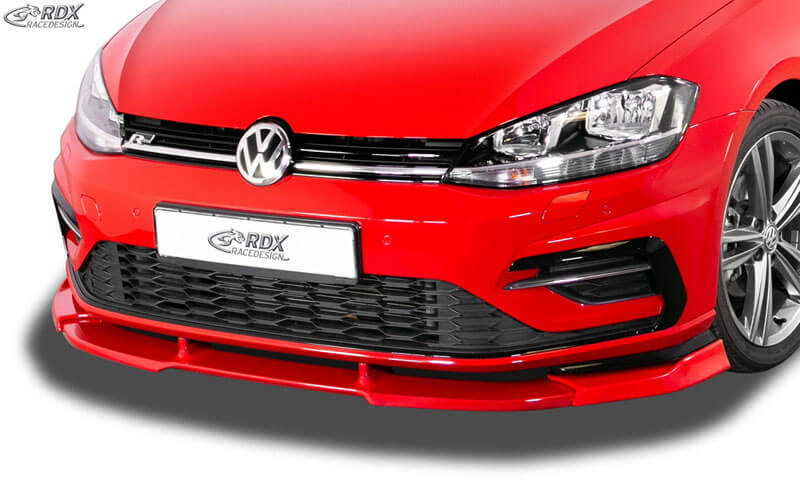 RDX Диффузор переднего бампера  VARIO-X VW Golf 7 Facelift 2017-... R-Line 