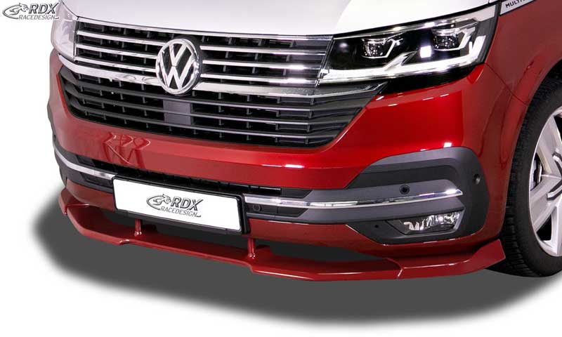 RDX Накладка передняя VARIO-X VW T6 2015+ (для заводского окрашенного и неокрашенного бампера)