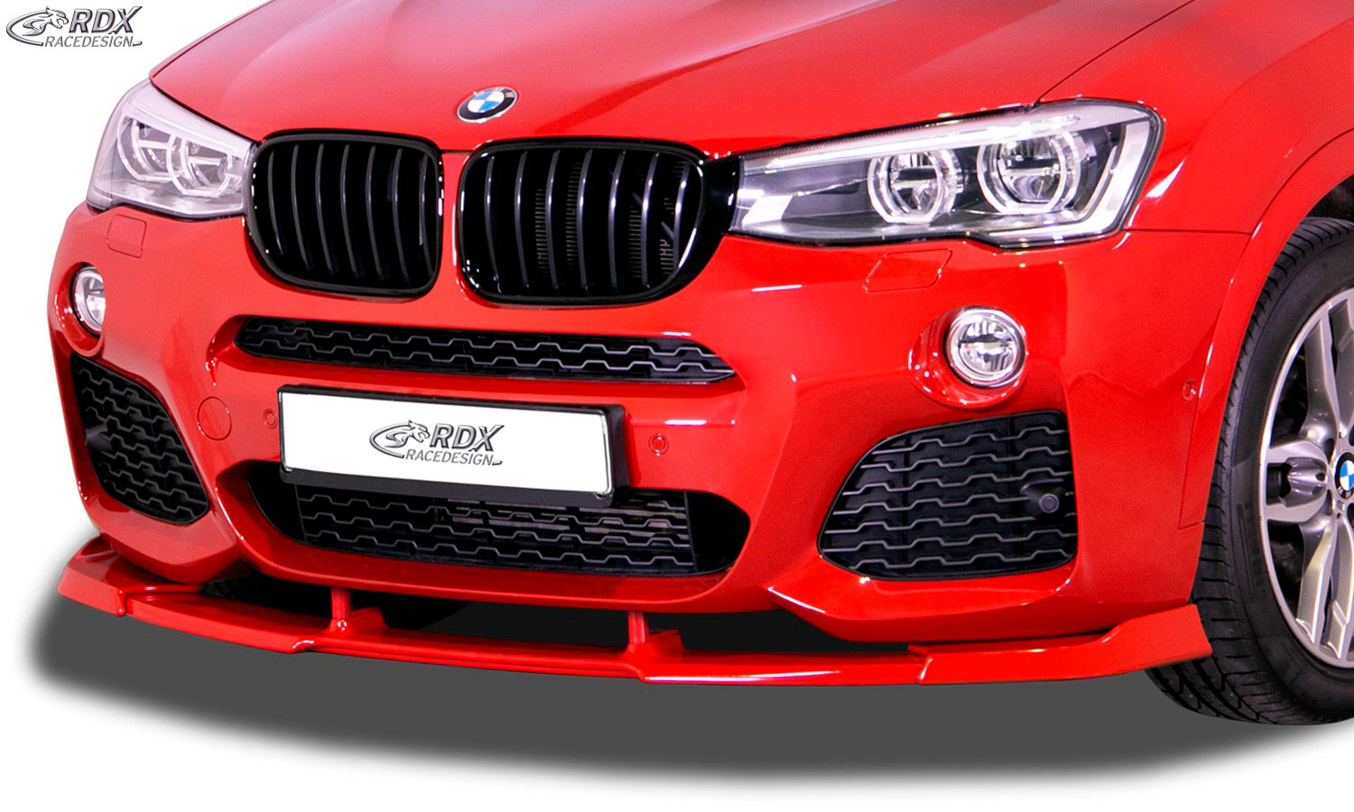 RDX Front Spoiler VARIO-X for BMW X3 F25 M-Sport & M-Technic 2014-2017 Front Lip Splitter