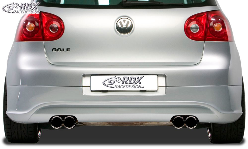 RDX rear bumper extension for VW Golf 5 