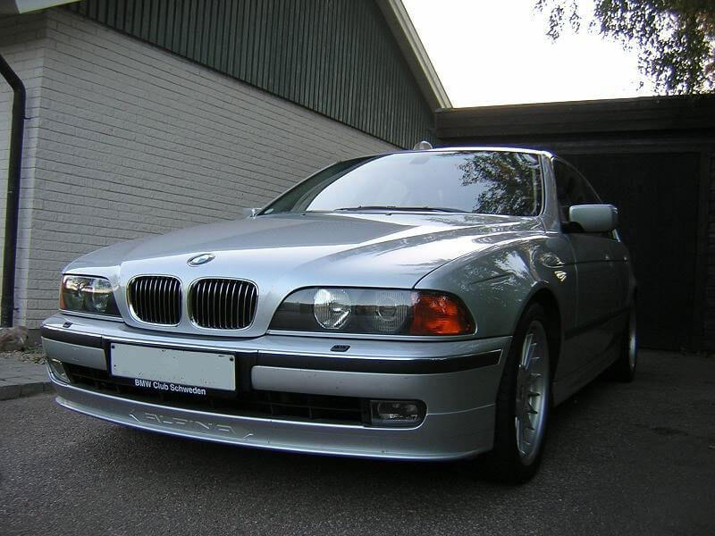 Накладка передняя BMW E39 стиль Alpina дорестайл.