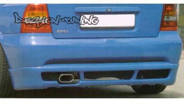 Накладка бампера задняя OPEL Astra G седан, купе, кабрио (1998-...).
